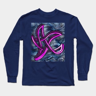 Dancing Inter-dimensional Star Slip Slider Long Sleeve T-Shirt